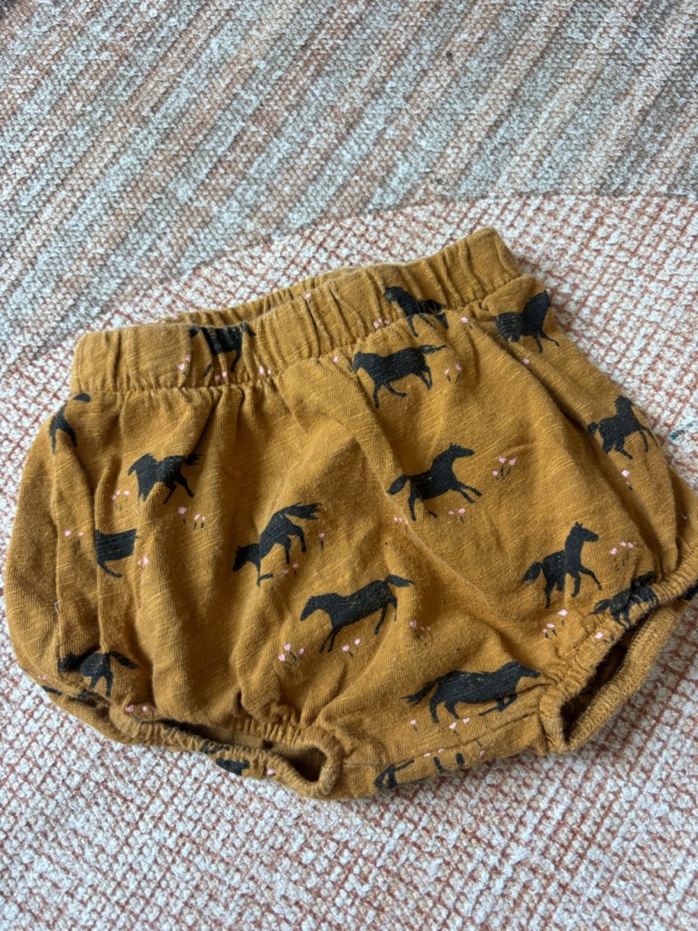 Rylee and Cru Bloomers with Black Horse Print